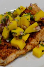 Fish with Mango Salsa