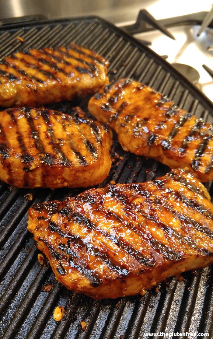 Gluten Free Honey Garlic Pork Chops | The Gluten Free