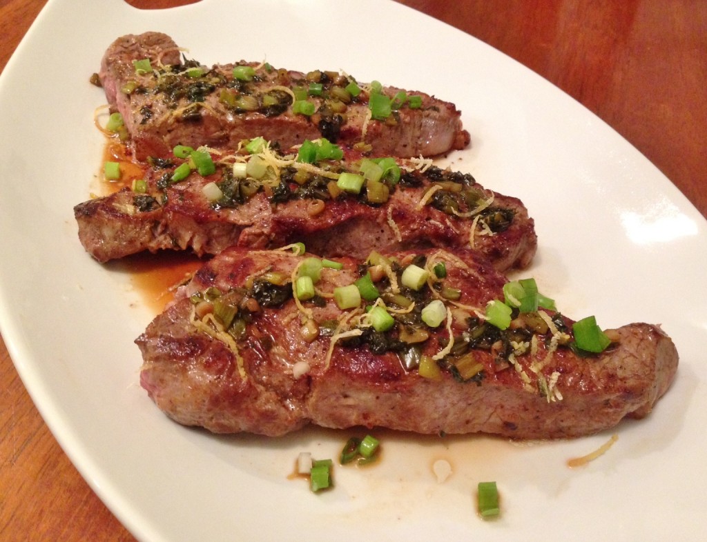 Gluten Free Steak Diane