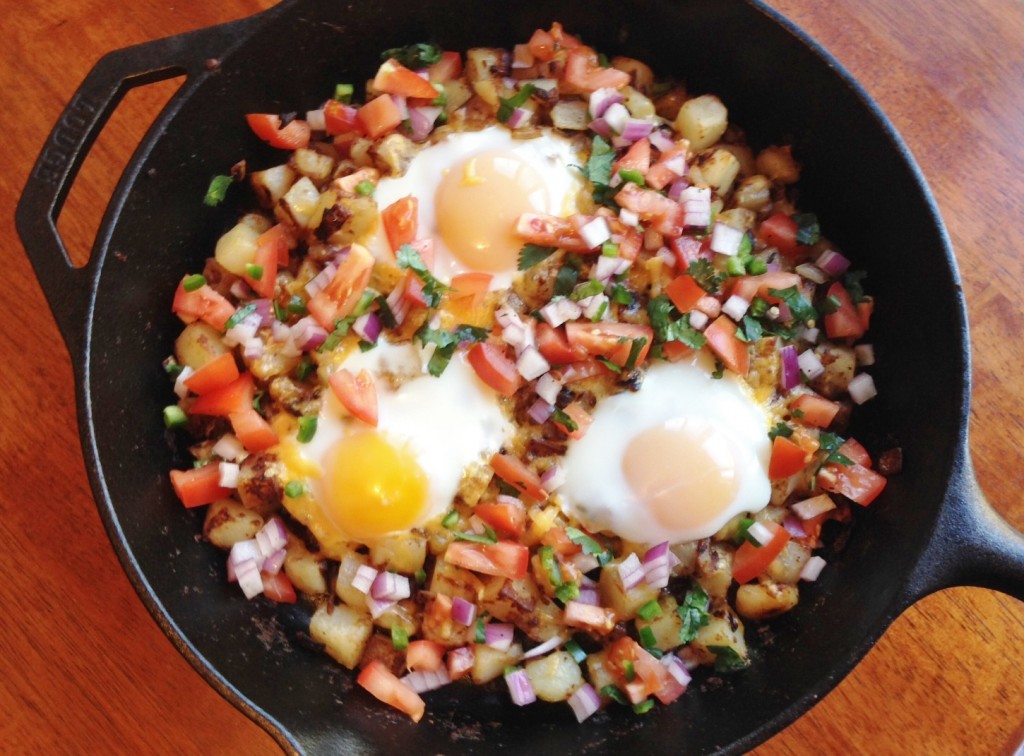 Gluten Free Hash Brown with Eggs