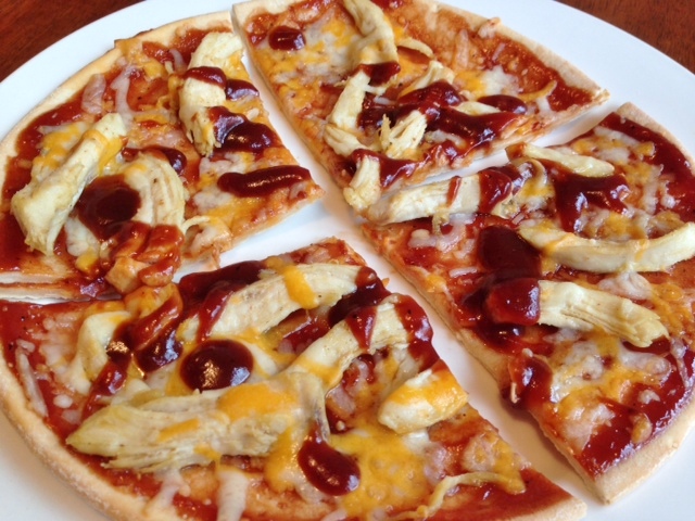 Gluten Free Bbq Pizza with Chicken