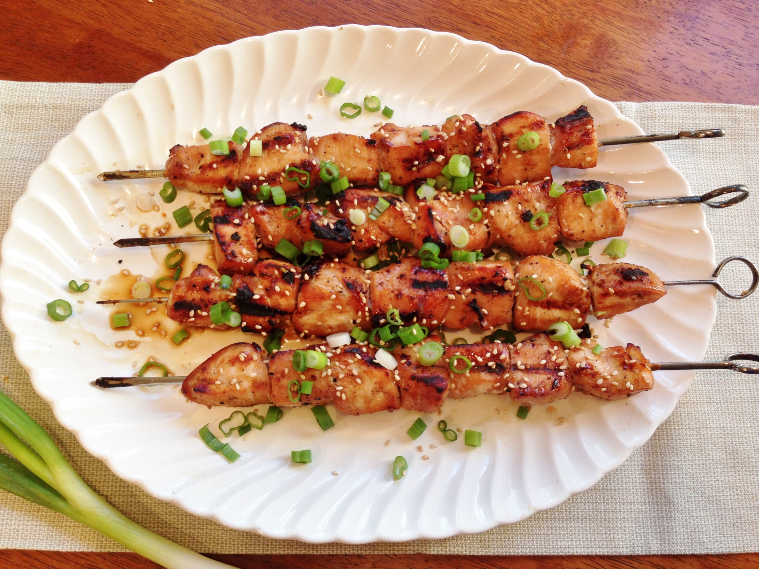 Gluten Free Chicken Teriyaki Kabobs The Gluten Free