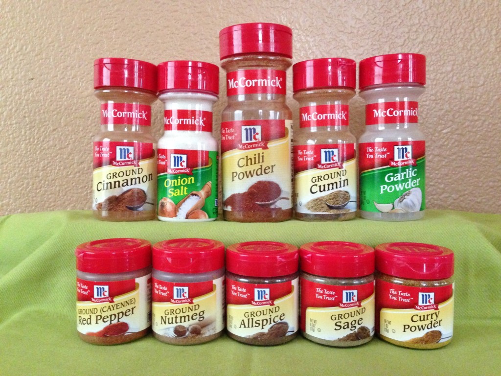 Gluten Free Spices A-Z