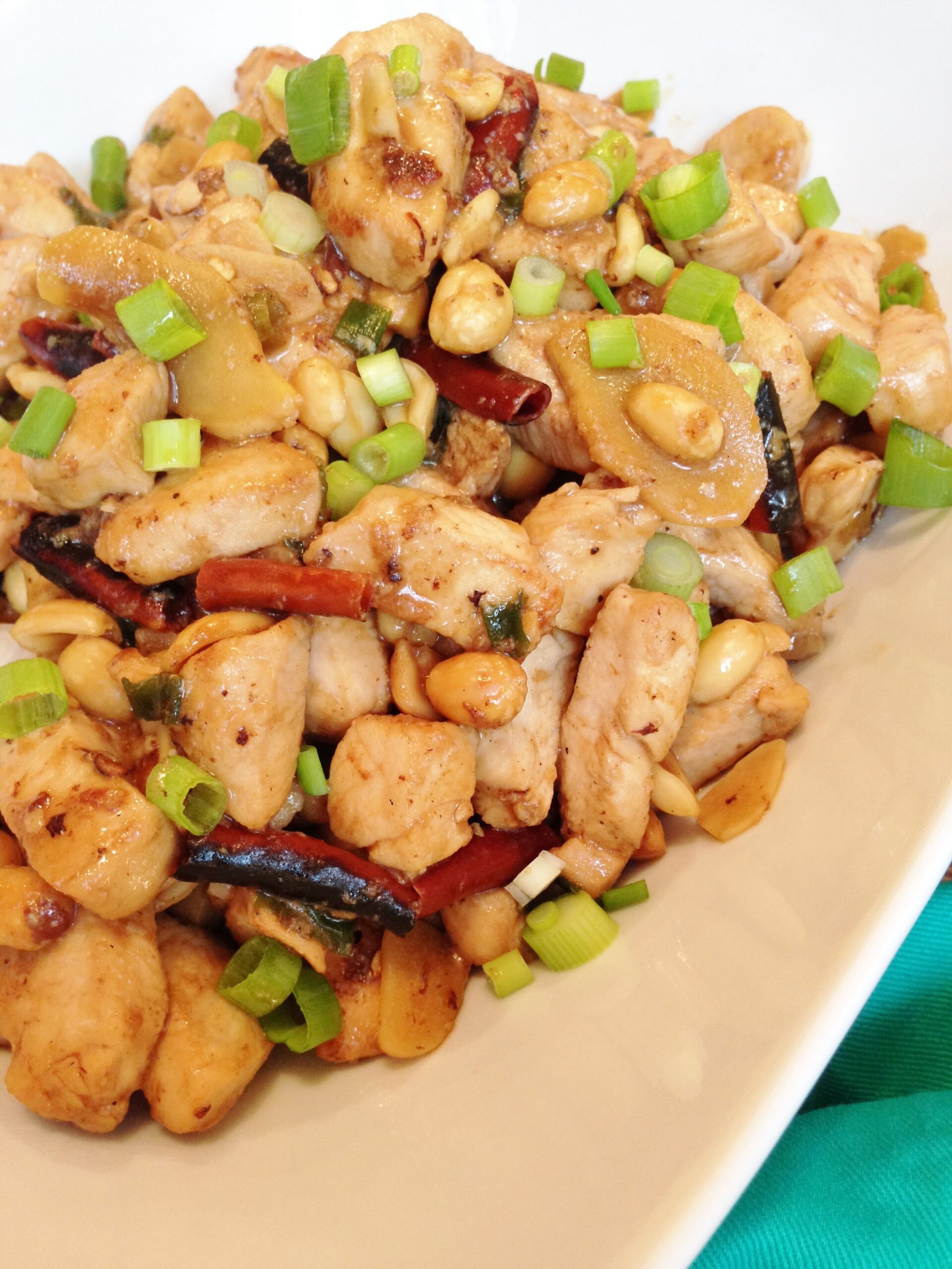 Gluten Free Gong Bao Chicken with Peanuts The Gluten Free
