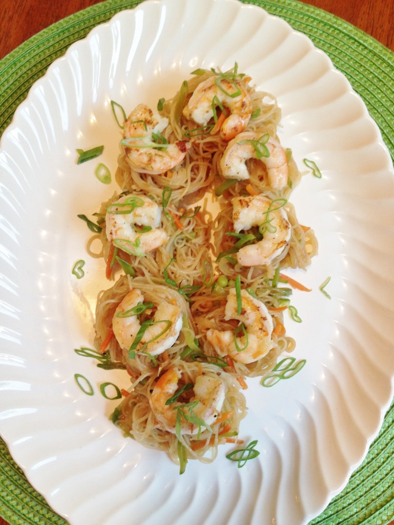 Gluten Free Stir Fry Noodles with Shrimps The Gluten Free