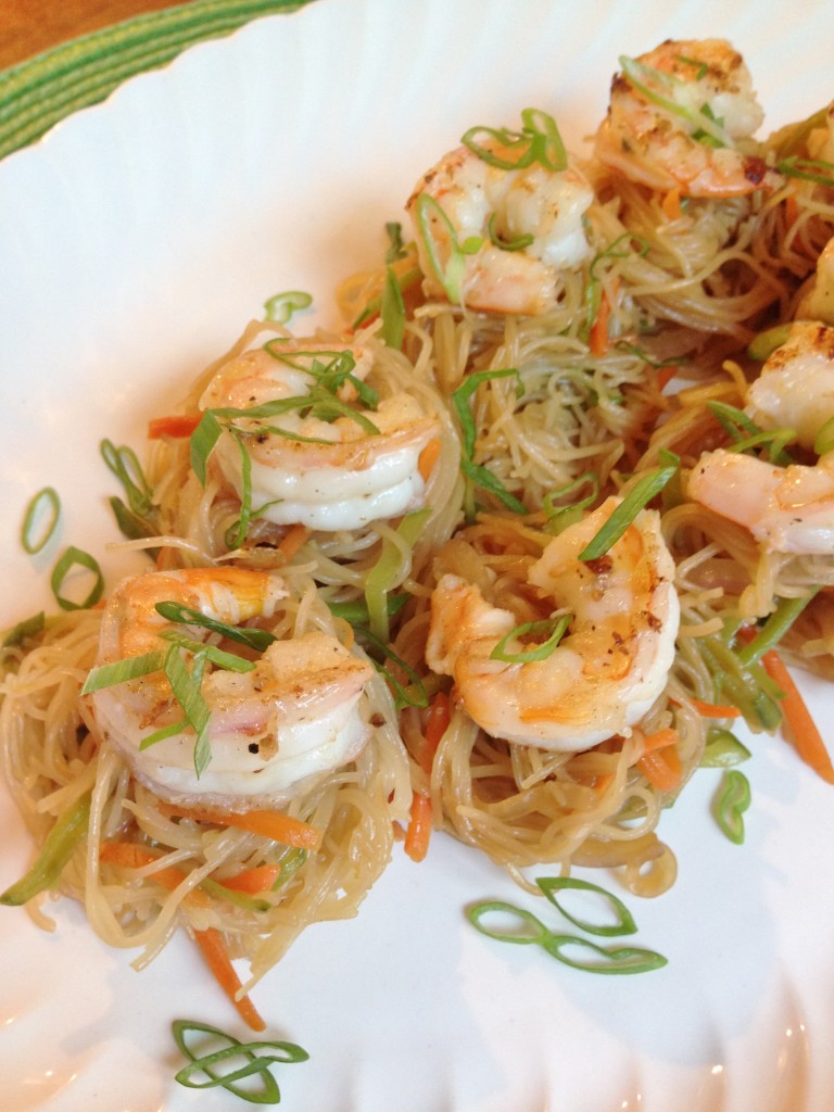 Gluten Free Stir Fry Noodles with Shrimps The Gluten Free