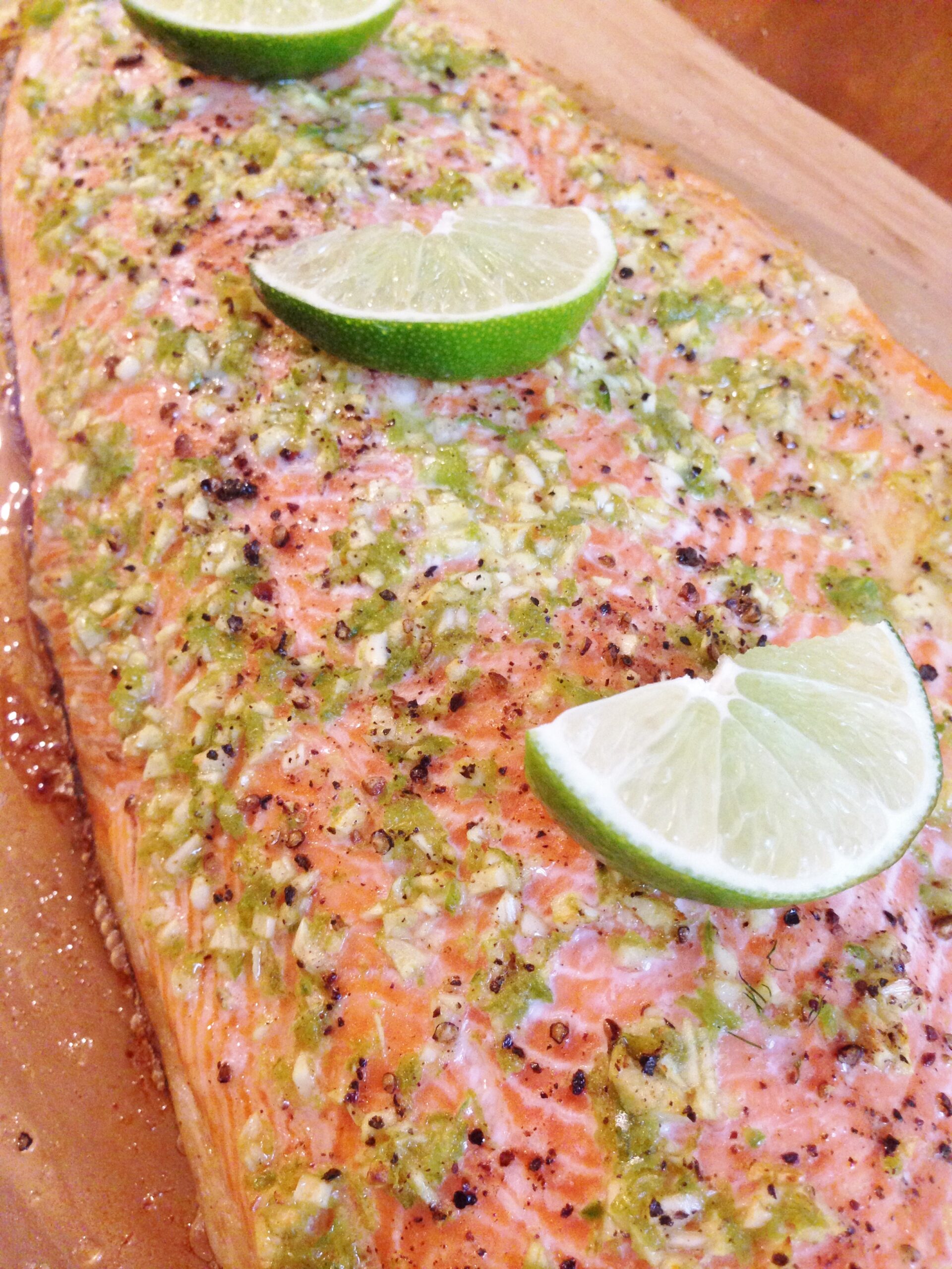 Gluten Free Oven Baked King Salmon with Lime The Gluten Free