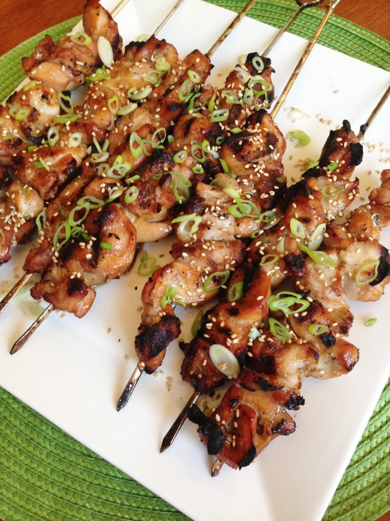 Gluten Free Teriyaki Chicken Skewers The Gluten Free