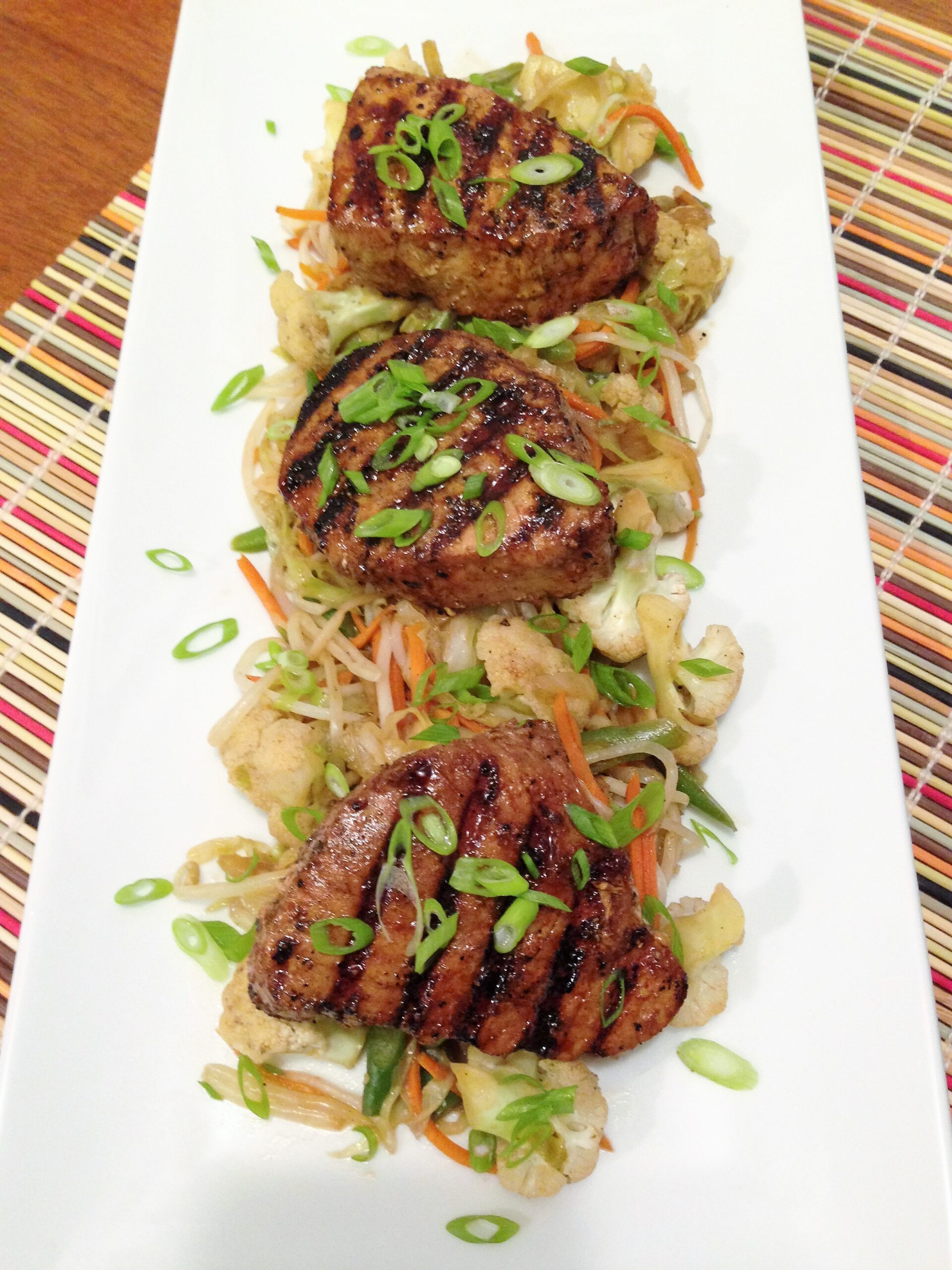 Gluten Free Grilled Tuna Steaks with Vegetables The Gluten Free