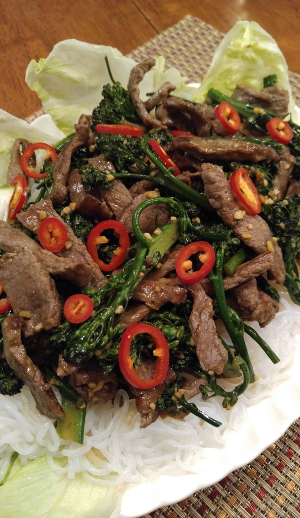 Gluten Free Sizzling Steak Stir Fry with Yam Noodles The Gluten Free