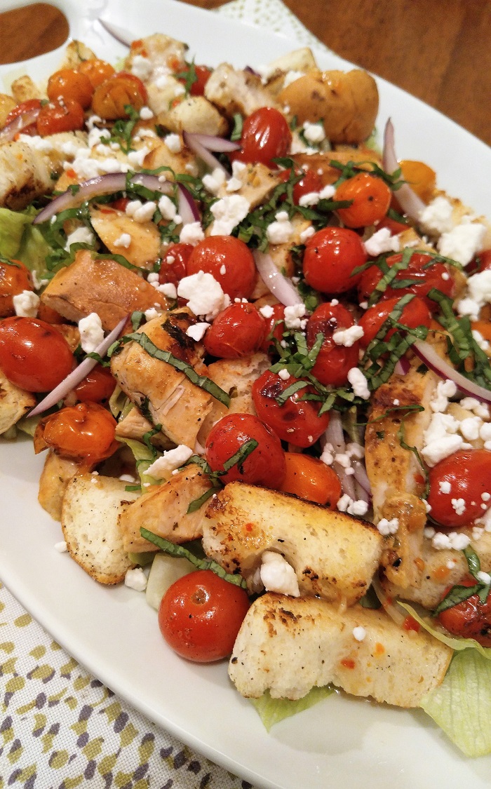Gluten Free Grilled Chicken Panzanella Recipe The Gluten Free