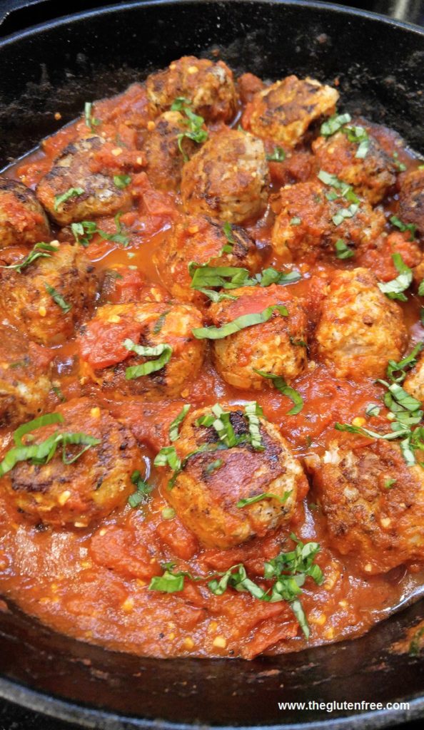 Gluten Free TurkeyBacon Meatballs The Gluten Free