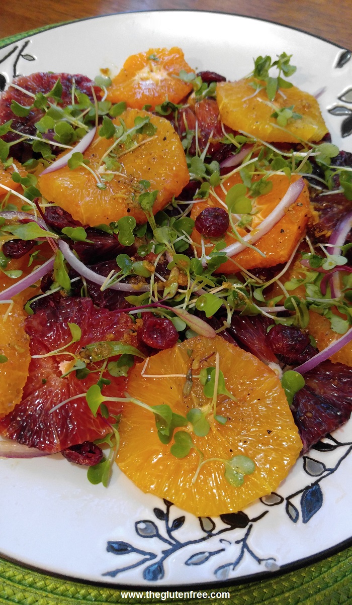 Gluten Free Citrus Salad with Ginger Dressing The Gluten Free