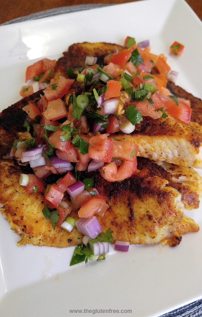 Gluten Free Blackened Tilapia The Gluten Free