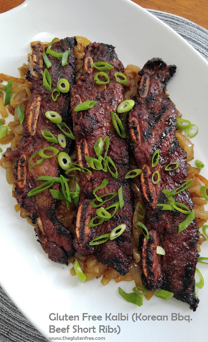 Gluten Free Kalbi (Korean Bbq. Beef Short Ribs) The Gluten Free Kalbi (Korean Bbq. Beef Short Ribs) The