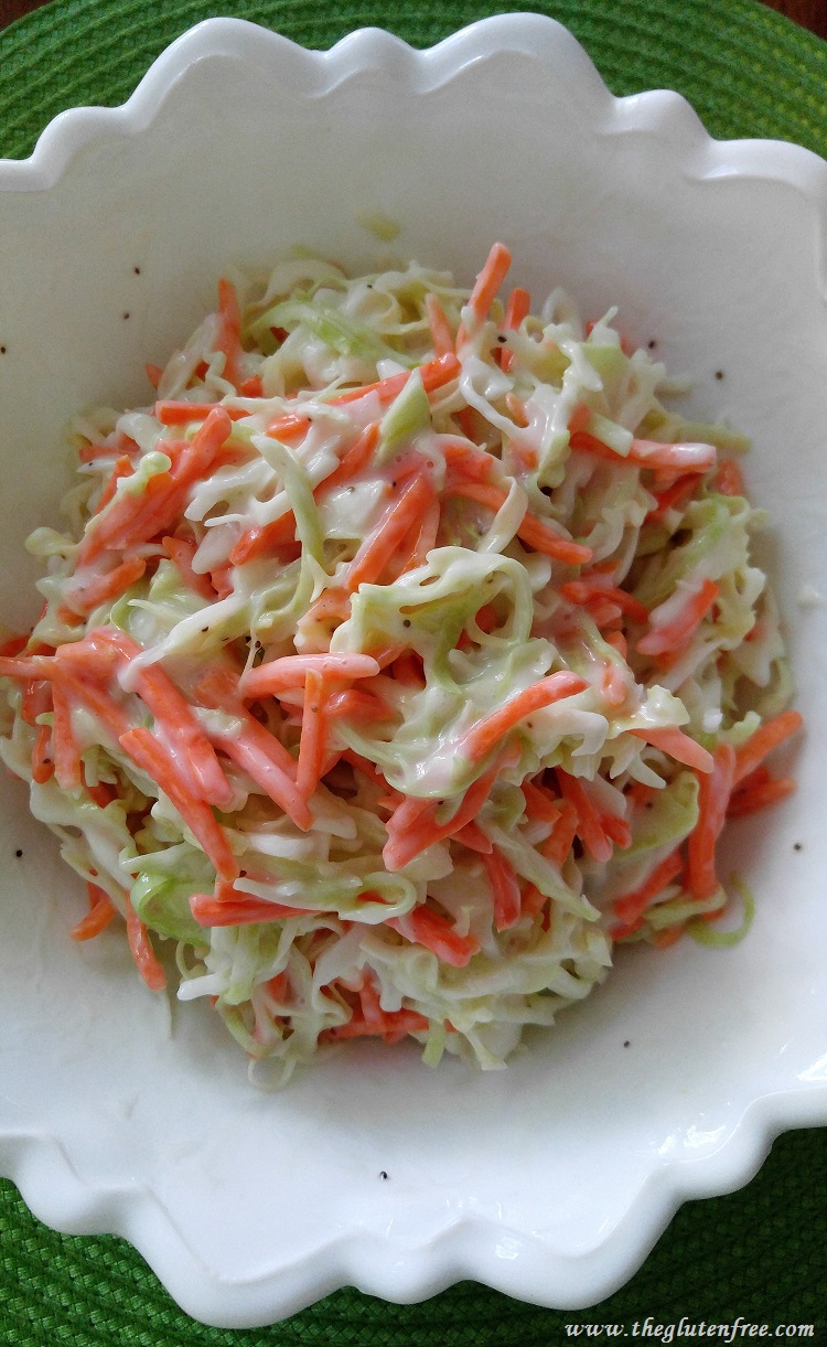 Gluten Free Easy Coleslaw The Gluten Free