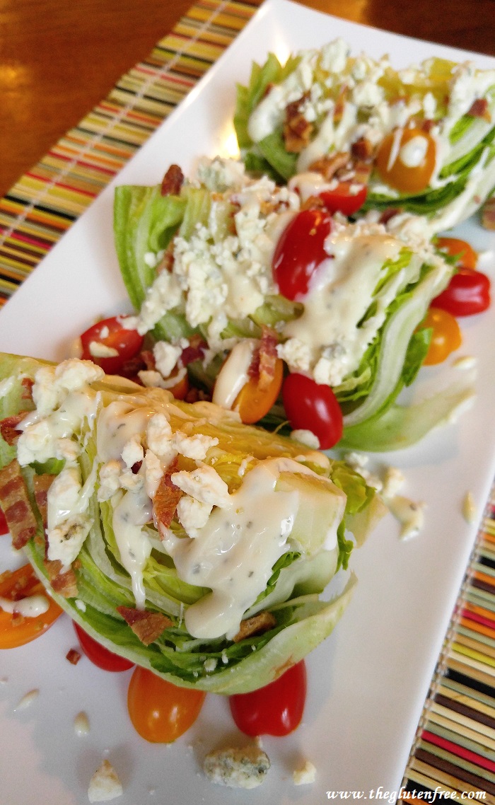 Gluten Free Bacon & Blue Cheese Wedge Salad The Gluten Free
