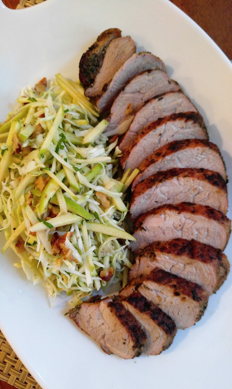 Gluten Free Pork Tenderloin with Apple Salad The Gluten Free