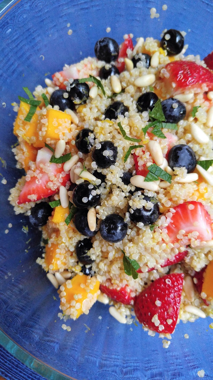 Gluten Free Quinoa Fruit Salad The Gluten Free