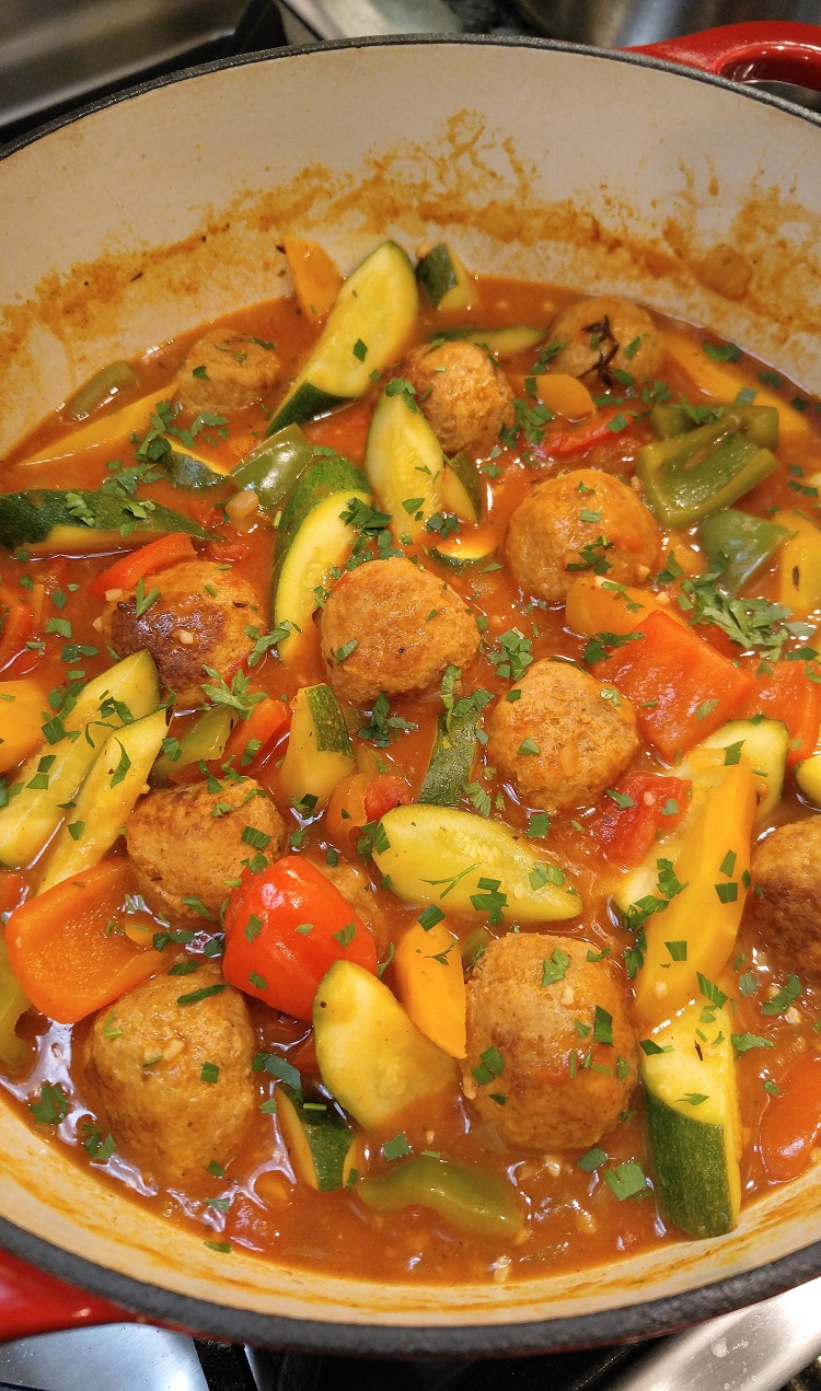 Gluten Free Turkey Meatball Stew The Gluten Free