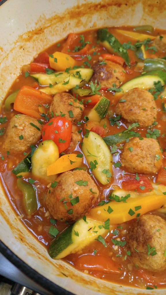 Gluten Free Turkey Meatball Stew The Gluten Free