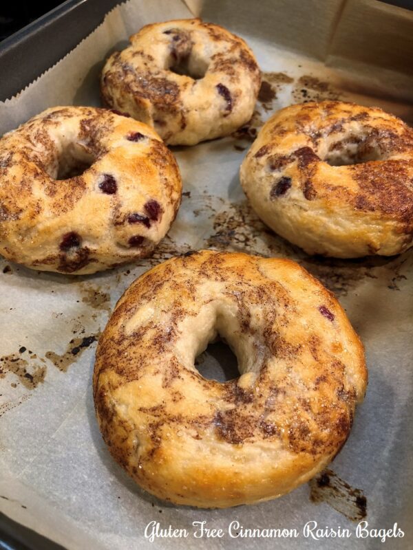 Gluten Free Cinnamon Raisin Bagels The Gluten Free