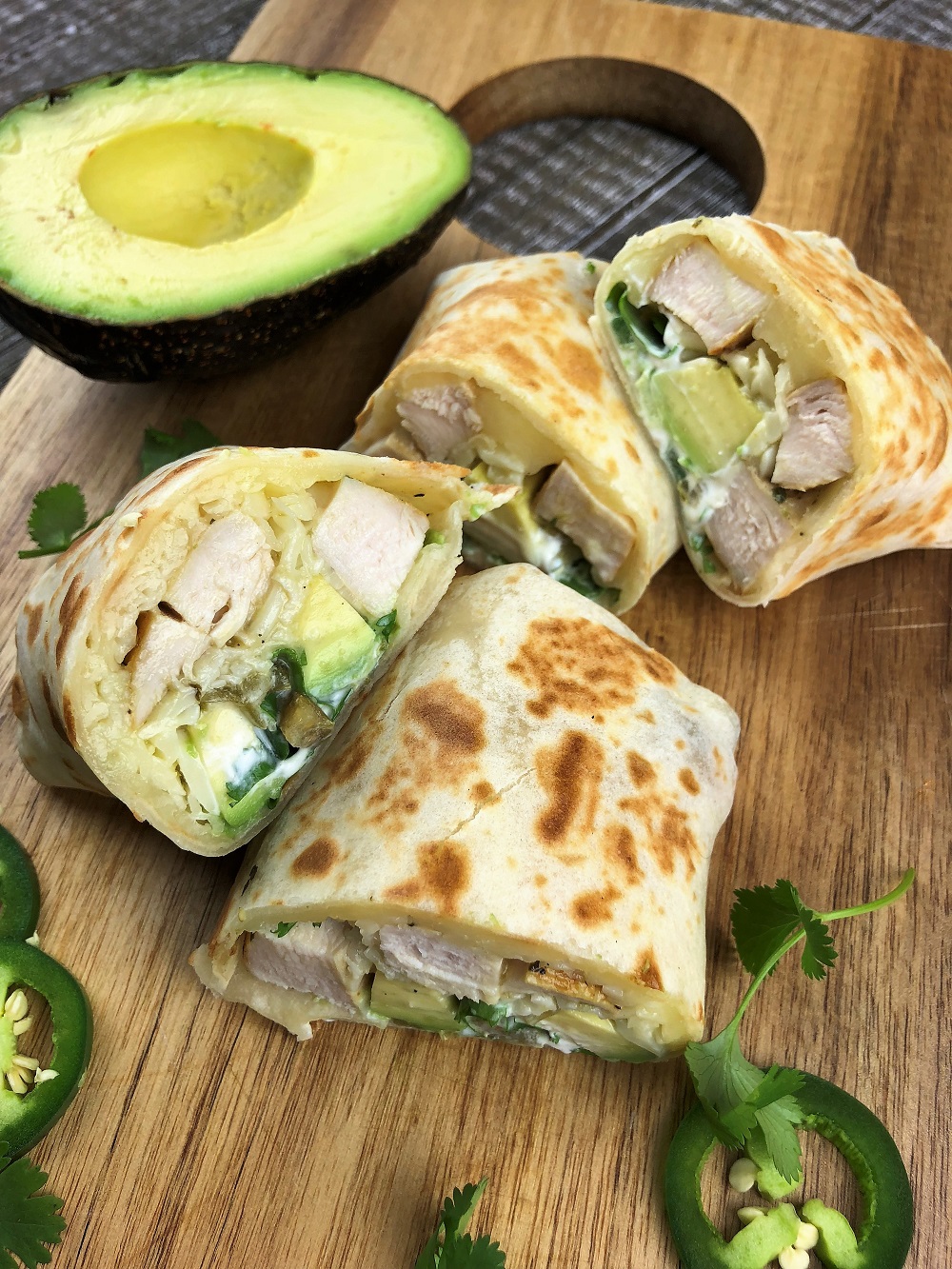 Gluten Free Chicken and Avocado Burritos The Gluten Free