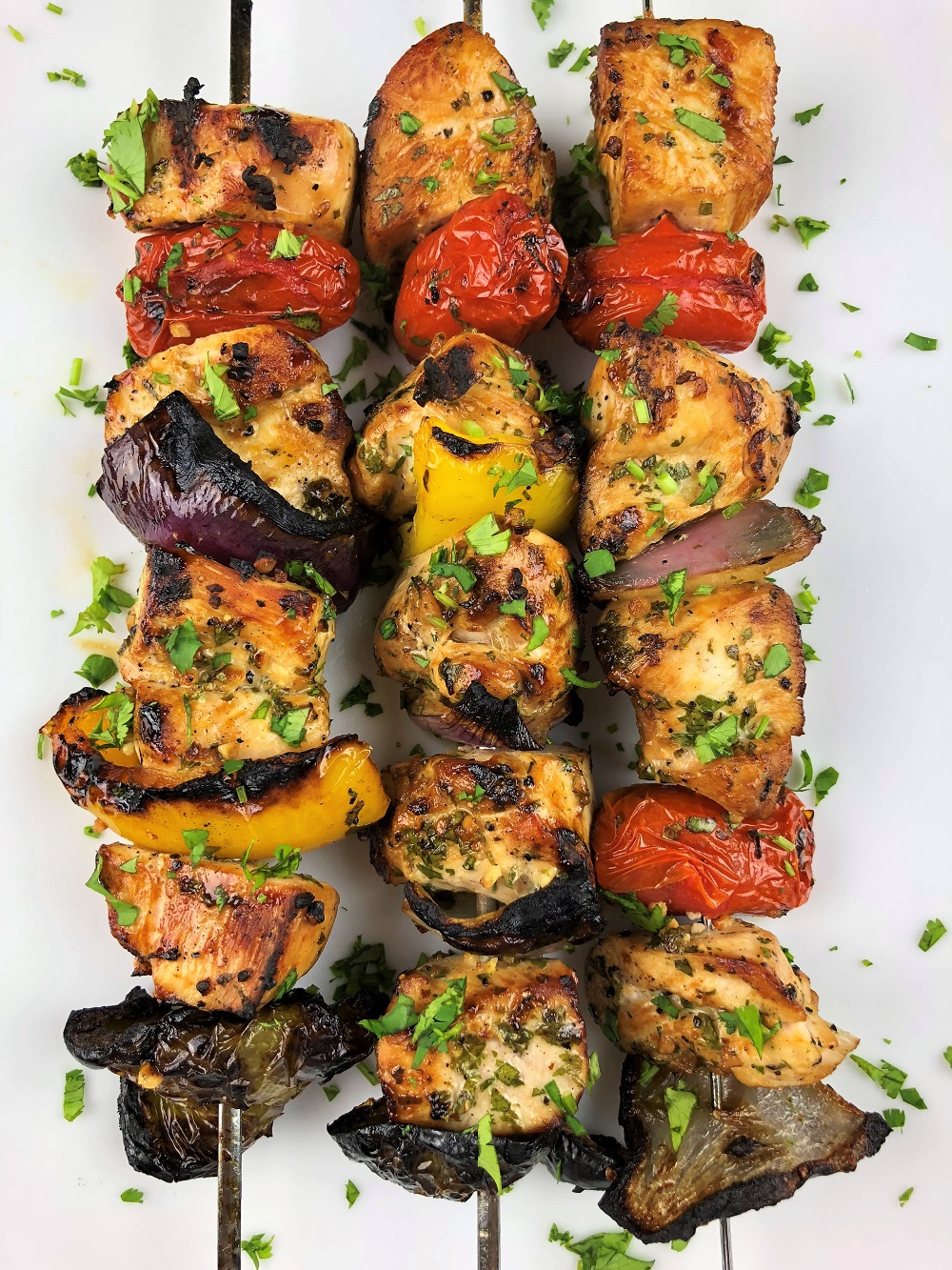 BBQ Chicken Skewers (Gluten Free + Flavorful!) - Fit Foodie Finds