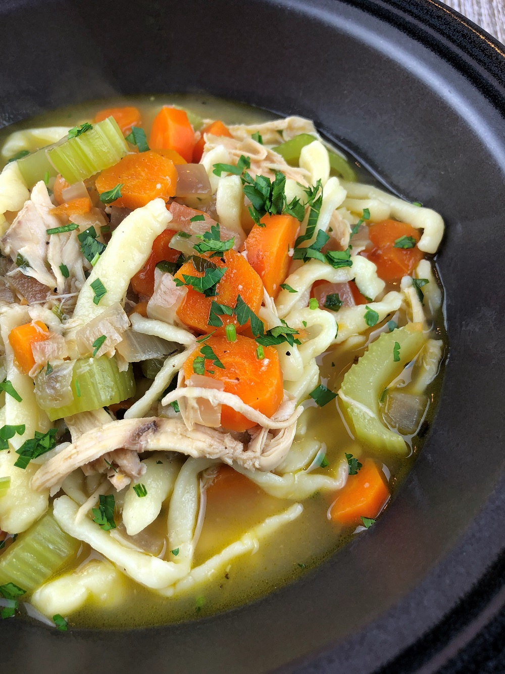 Gluten Free Homemade Chicken Noodle Soup | The Gluten Free