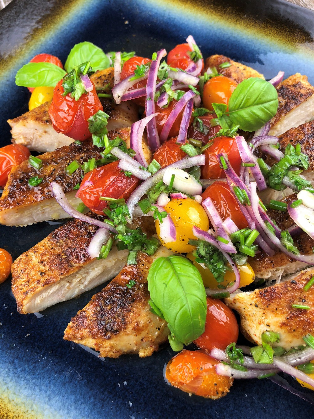 Gluten Free Grilled Chicken with Roasted Tomatoes The Gluten Free