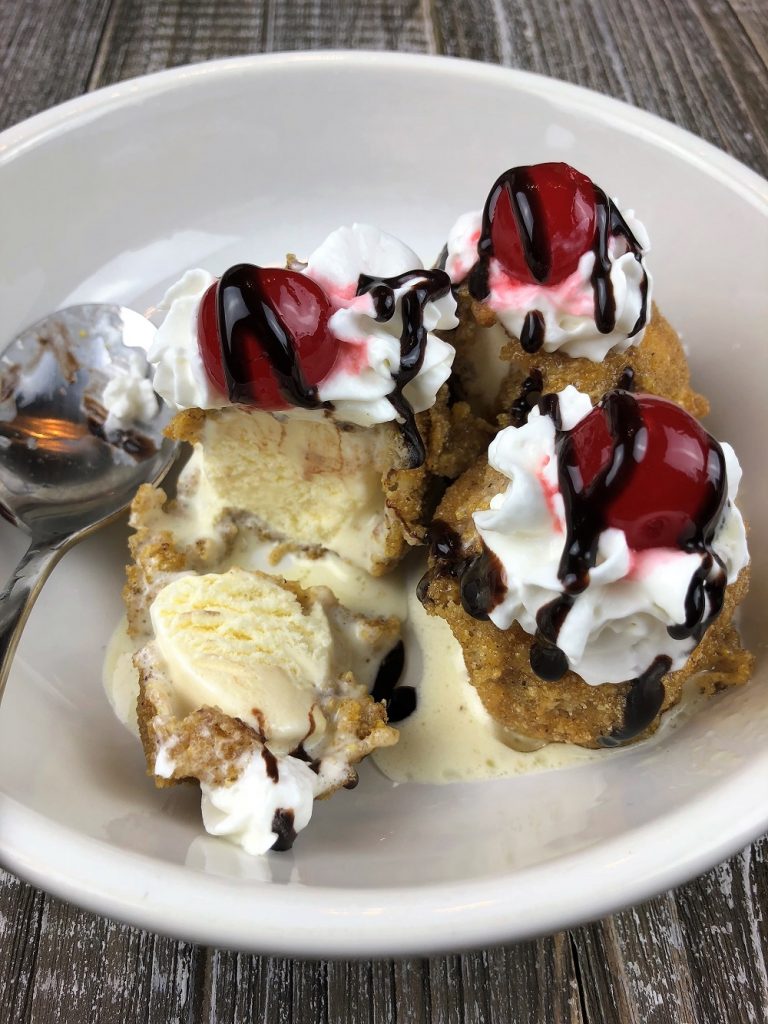 Gluten Free Fried Ice Cream The Gluten Free