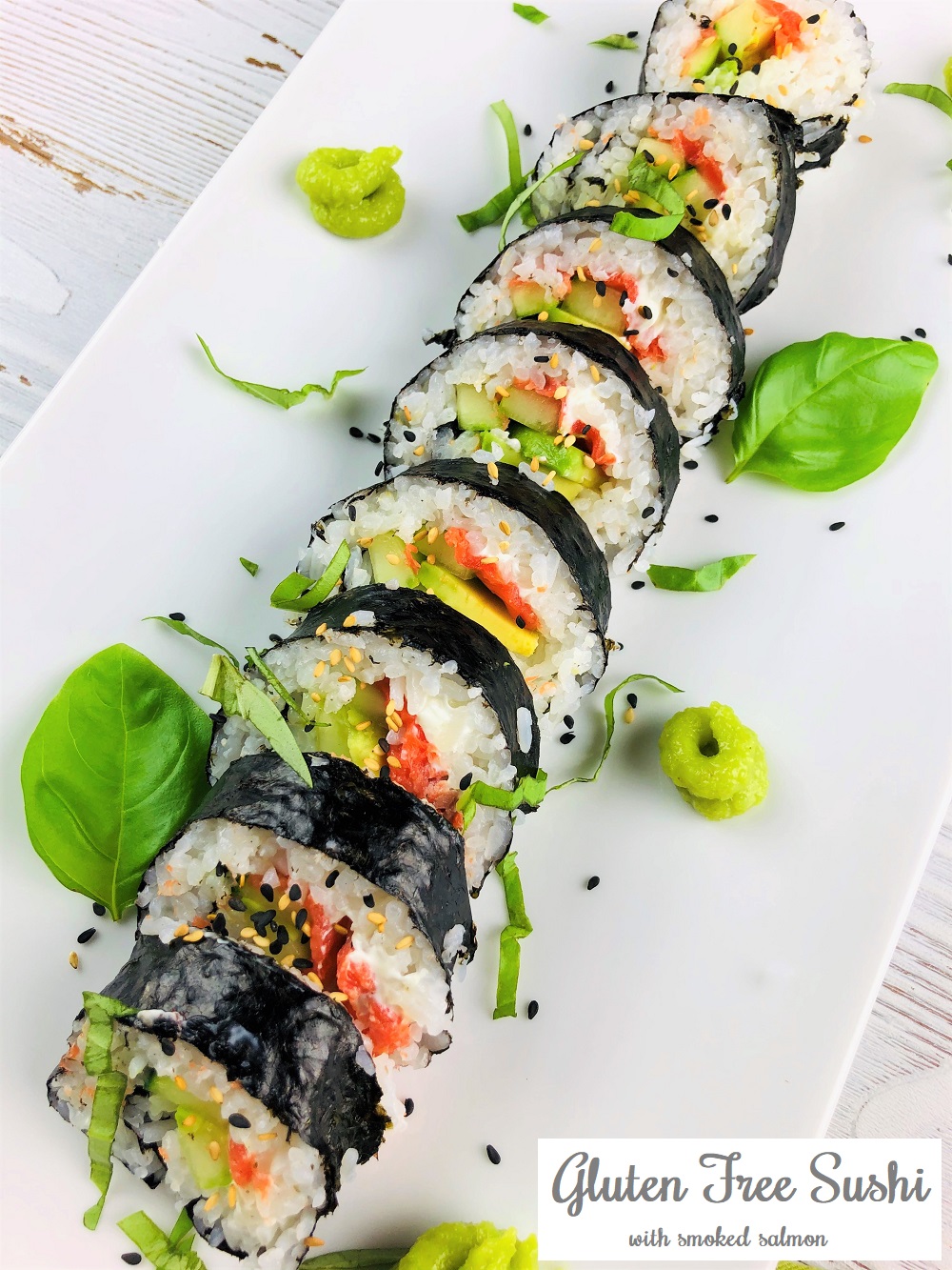 Smoked Salmon Sushi Roll Recipe