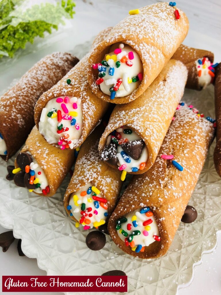 Gluten Free Homemade Cannoli The Gluten Free
