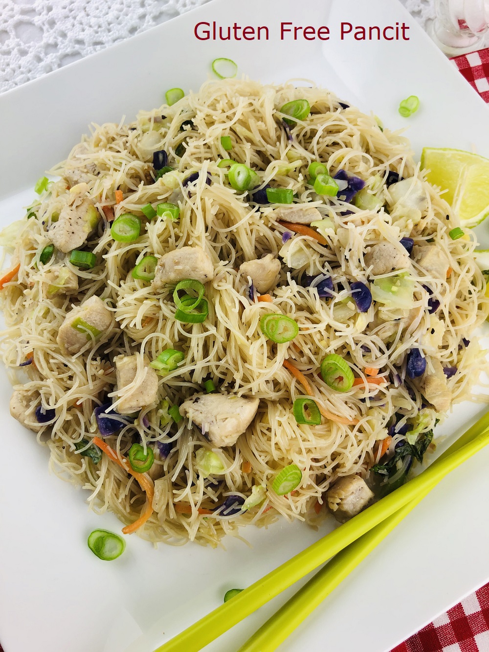 Gluten Free Pancit The Gluten Free