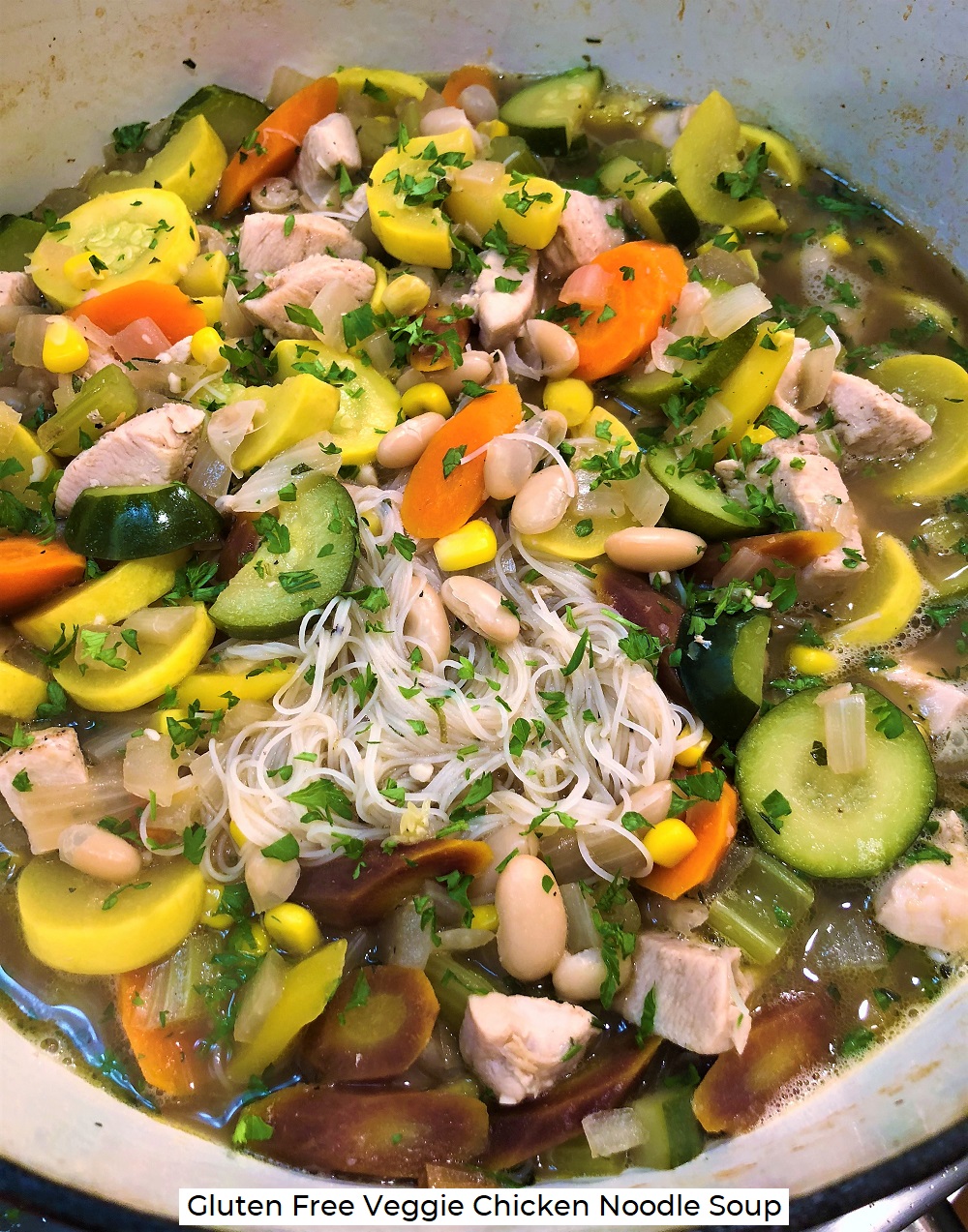 The BEST Gluten Free Chicken Noodle Soup Recipe with Vegan Options